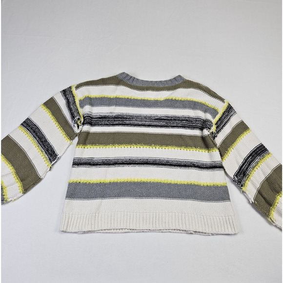 Lou & Grey Anthropologie Sweater Cashmere Wool Chunky Knit Balloon Sleeve XS - Picture 15 of 16